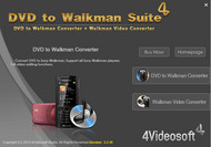 4Videosoft DVD to Walkman Suite screenshot